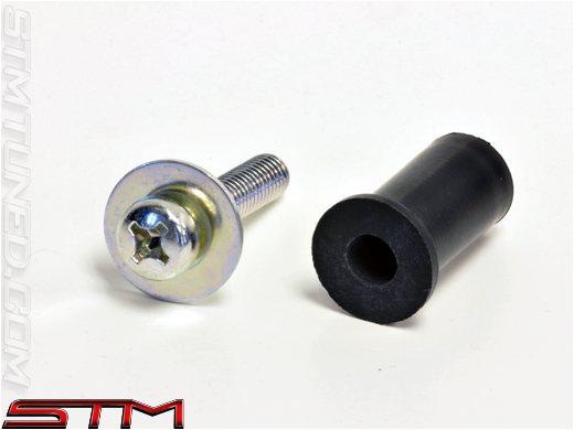 STM: OEM MITSUBISHI FRONT LICENSE PLATE NUT & SCREW | EVO VIII-IX-X ...